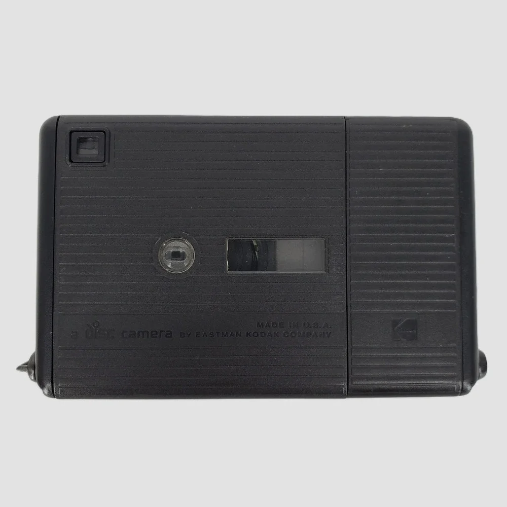 Vintage Kodak Disc 6000 Camera Black Retro 1980s Point and Shoot Made in USA‎